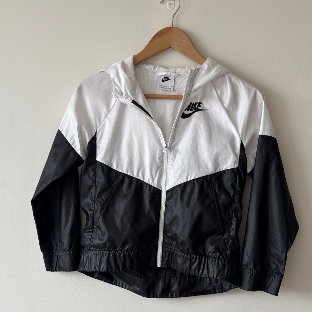 Nike Kids Two-Tone Hooded Raincoat